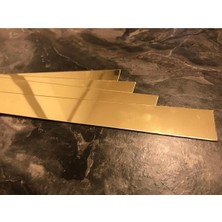 Şerit Ayna Pleksi 60X3CM 4'lü Set, Dekoratif ve Şık Tasarım