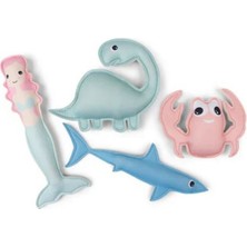 About The Perfect Renkli 3lü Kum Dolgulu Deniz Hayvanları Dalış Oyuncakları Seti