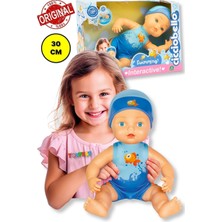 About The Perfect Mavi 30 cm Yüzen Bebek, Kurmalı ve Kendiliğinden Hareket Eden Plaj Oyuncağı