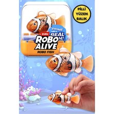 About The Perfect Renk Değiştiren Yüzen Pilli Balık, 6.8 Cm, 1 Adet, Turuncu, 1.8 Metre Derinlikli Su Için