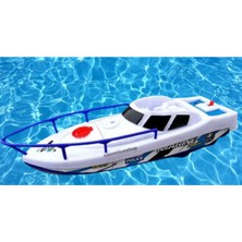 About The Perfect Mavi Pilli Hızlı Bot Oyuncak Tekne Çocuklar Için Eğlenceli Denizde Kullanım