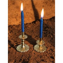 Çok Renkli Gold Dantel Desenli Muşamba Şandanlık, Şık ve Zarif Tasarım