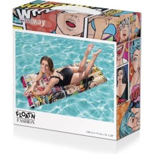 Bestway Renkli Çizgi Roman Desenli Yatak, Konforlu ve Şık Uyku Alanı