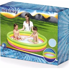 Bestway 3 Bölmeli Şişme Havuz 152X30 Cm, Eğlenceli Yaz Aktiviteleri