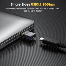 USB 3.2 To Type C Çevirici Dönüştürücü Otg 10GBPS 60W Ultra Hızlı Şarj ve Veri Aktarımı Otgdf
