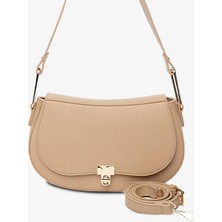 Greyder Kadın Deve Tüyü Omuz Çantası 5Y2CN69707