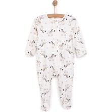 Hellobaby Yenidoğan Erkek  Patikli Tulum Erkek Bebek