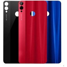 Huawei Honor 8x Arka Pil Batarya Kapak Cam Kırmızı