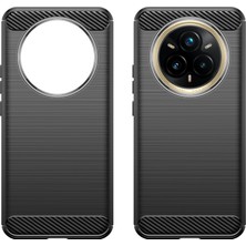 Digital Computer Home Realme 14 Pro+5g Kılıf Koruyucu Telefon Kılıfı Karbon Fiber Doku Fırçalanmış-Siyah (Yurt Dışından)