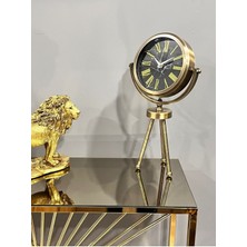 Mini Ayaklı Masa Üstü Tripod Saat, Kompakt ve Şık Tasarımıyla Kullanım Kolaylığı Sağlar