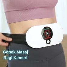 Tiffany Titreşimli Masaj Kemeri Sıcak Kompres Göbek Bacak Masaj Kemeri TP-1031