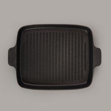 Aryıldız Pro Grade Grill Tava - Siyah - 30X25 cm