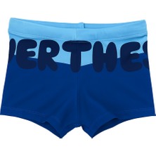 Erkek Çocuk Frill Wave Overthesea Slim Fit Mayo Lacivert