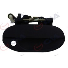 Diş Kapi Kolu Ön Sağ Siyah Desenli Accent 98-00 Drstr