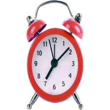 Kırmızı Mini Masaüstü Çalar Saat, Şık ve Kullanışlı Tasarım