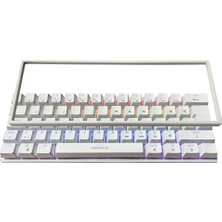 GameBooster GB-G11 GHOST Rainbow Beyaz Mekanik Gaming Klavye