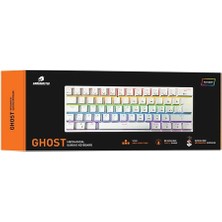 GameBooster GB-G11 GHOST Rainbow Beyaz Mekanik Gaming Klavye