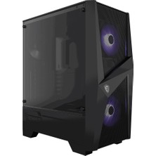 MSI MAG Forge 100M Temperli Cam RGB ATX Mid Tower Kasa