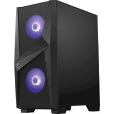 MSI MAG Forge 100M Temperli Cam RGB ATX Mid Tower Kasa