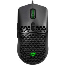 GameBooster M700 Air Force RGB 10000 DPI Hafif Siyah Gaming Mouse