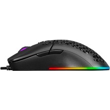 GameBooster M700 Air Force RGB 10000 DPI Hafif Siyah Gaming Mouse