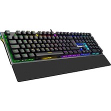 GameBooster G908 Bolt Rainbow Red Switch Mekanik Gaming Klavye