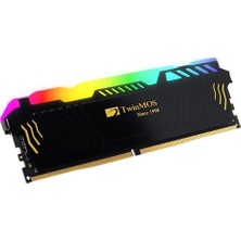 TwinMOS 8GB Concorde RGB 3200mhz CL16 DDR4 Bellek (TMD48GB3200DRGB-C16)