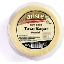 Ariste Tam Yağlı Taze Kaşar Peyniri 400 gr