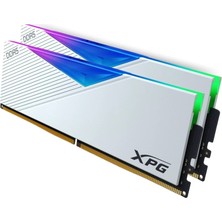 XPG Lancer RGB 64GB (2x32GB) DDR5 6000MHz CL30 Beyaz Bellek