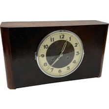 Renkli Mekanik Şömine Saati W005, Şık ve Klasik Tasarım ile Zaman Gösterir.