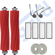 Roborock Q Revo L Uyumlu 2 Ana Fırça 2 Yan Fırça 4 Filtre 2 Mop