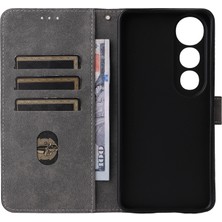 Digital Computer Home Vivo V50 Lite 4g/5g Kılıf Cüzdan Rfıd Engelleme Pu Deri Kapak Görüntüleme Standı-Mavi (Yurt Dışından)