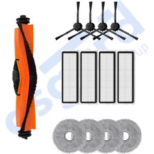 Dreame X20 MAX-X20 Pro Uyumlu 1 Ana Fırça 4 Yan Fırça 4 Filtre 4 Mop