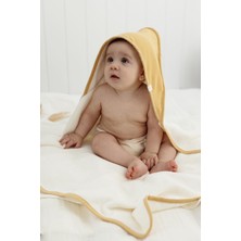 Irya İrya Joy Of Colors Organik Pamuk Müslin Bebek Kundak Sarı 75X75