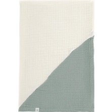 Irya İrya Joy Of Colors Organik Pamuk 4 Katlı Müslin Örtü 100X100 Yeşil