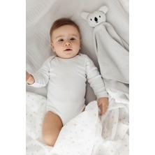 Irya İrya Joy Of Colors Organik Pamuk 4 Katlı Müslin Battaniye / Yatak Örtüsü Gri