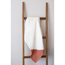 Irya İrya Joy Of Colors Organik Pamuk 4 Katlı Müslin Örtü 100X100 Kiremit