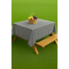 Piknik Masa Örtüsü, Sofra Bezi Piknik Örtüsü, Mutfak Masası Örtüsü, Piti Kareli Masa Örtüsü, 170X170CM