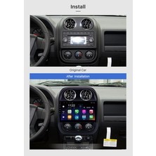 Jeep Compass 2010-2014 Multimedya Carplay Ekran Seti 2 GB Ram 32 Hafızalı