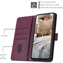 Mays Home1 Tecno Camon 40 4g Için Flip Case Pu Deri Deri Cüzdan Sevimli Kedi Kartı (Yurt Dışından)