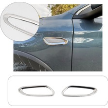 Brsplast Fiat Egea Uyumlu 2015 ve Üzeri Krom Yan Sinyal Çerçevesi 2 Parça Paslanmaz Çelik