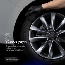 Grass Black Shine Lastik Parlatıcı Sprey 600 ml Otomobil, Motosiklet ve Suv Lastikleri Için Profesyonel Siyahlaştırıcı