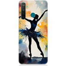 Realme 5 Pro Uyumlu Dansın Büyülü Gölgesi  Desenli Silikon Kılıf