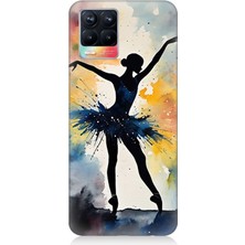 Realme 8 Uyumlu Dansın Büyülü Gölgesi  Desenli Silikon Kılıf