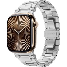 Apple Watch Uyumlu 42-44-45-46-49 mm Seri 1/2/3/4/5/6/se/7/8/10 Ultra Çelik Premiumfit Loop Kordon
