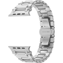 Apple Watch Uyumlu 42-44-45-46-49 mm Seri 1/2/3/4/5/6/se/7/8/10 Ultra Çelik Premiumfit Loop Kordon