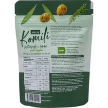 Komili 170 g Çekirdeksiz Zeytinyağlı veKekikli Yeşil Zeytin