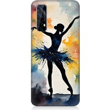 Realme 7 Uyumlu Dansın Büyülü Gölgesi  Desenli Silikon Kılıf