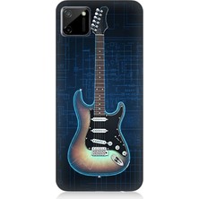 Realme C11 Uyumlu Devre Temasında Elektrikli Gitar  Desenli Silikon Kılıf