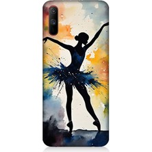 Realme C3 Uyumlu Dansın Büyülü Gölgesi  Desenli Silikon Kılıf